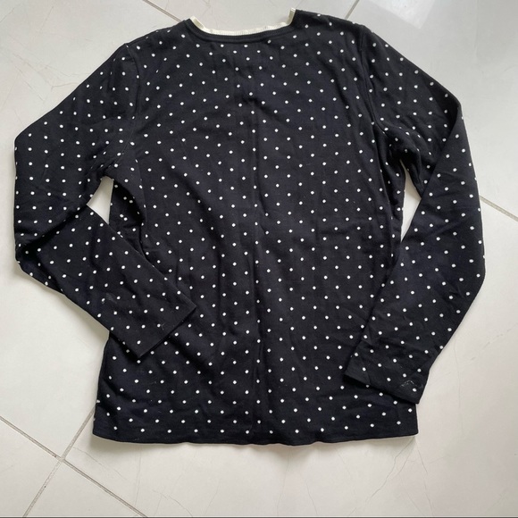 Liz Claiborne Black/White Polka Dot Cardigan - Picture 7 of 8